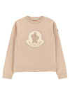 Moncler Enfant Rhinestone Logo Sweatshirt