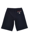 Moncler Enfant Tricolor Bermuda Shorts