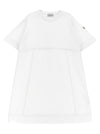 Moncler Enfant Two-material Dress