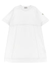 Moncler Enfant Two-material Dress