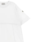 Moncler Enfant Two-material Dress
