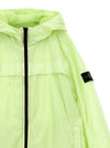 Stone Island Junior Logo Badge Hooded Jacket