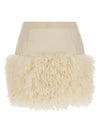 Moncler Teddy Insert Skirt