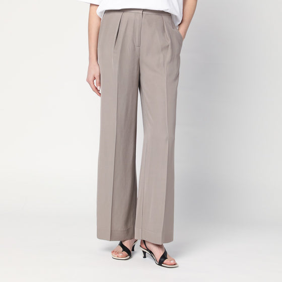 Calvin Klein Ash grey trousers in linen blend