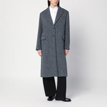  Calvin Klein Single-breasted coat in wool blend