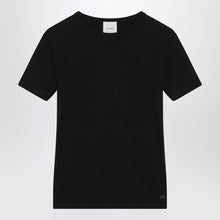  Calvin Klein Black ribbed T-shirt