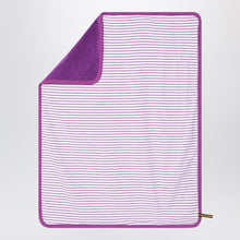  K-Way Set two reversible pieces striped white/purple