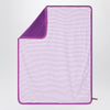 K-Way Set two reversible pieces striped white/purple