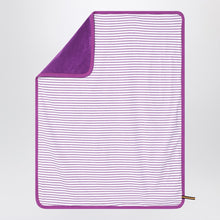  K-Way Set two reversible pieces striped white/purple