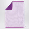K-Way Set two reversible pieces striped white/purple