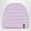 K-Way Set two reversible pieces striped white/purple