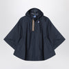 K-Way Le Vrai 4.0 Morgan waterproof poncho blue