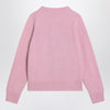 GANNI Pink sweater with poodle