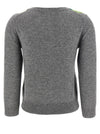 Ganni Grey Check Cardigan