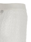 Ganni Shiny Pointelle Knit Skirt