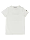 Moncler Enfant Logo Embroidery T-shirt