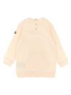 Moncler Enfant Logo Embroidery Dress