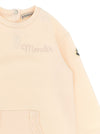 Moncler Enfant Logo Embroidery Dress