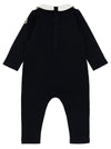 Moncler Enfant Logo Embroidery Jumpsuit