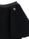 Moncler Enfant Metallic Teddy Skirt