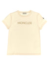 Moncler Enfant Logo Embroidery T-shirt