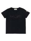 Moncler Enfant Sequins Logo T-shirt