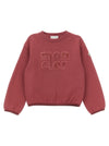 Moncler Enfant Teddy Logo Sweatshirt