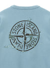 Stone Island Junior Front And Back Print Sweatshirt