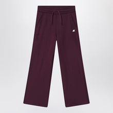  K-Way Gin purple sports trousers