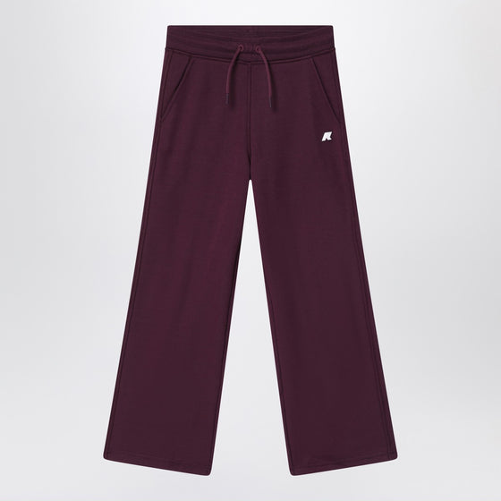 K-Way Gin purple sports trousers