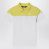 K-Way White/green acacia cotton polo