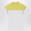 K-Way White/green acacia cotton polo