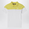 K-Way White/green acacia cotton polo