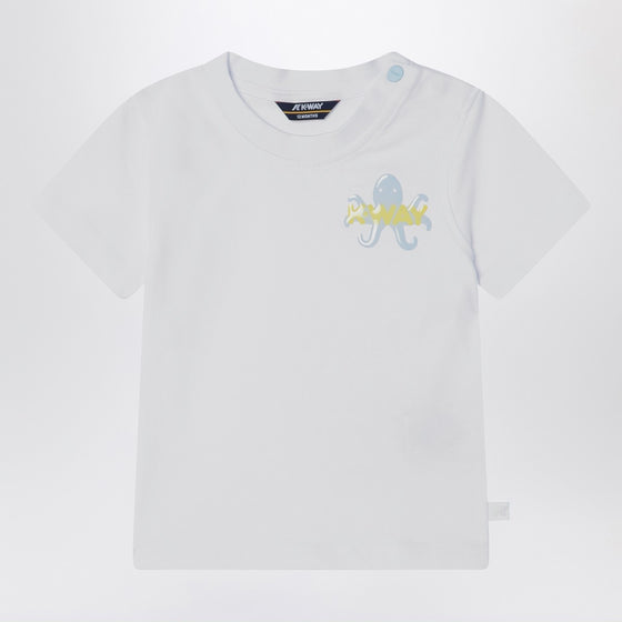 K-Way White Pete Octopus t-shirt