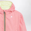 K-Way Jake Reversible Jacket Pink/Lime Yellow
