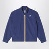 K-Way Aorelian blue nylon jacket