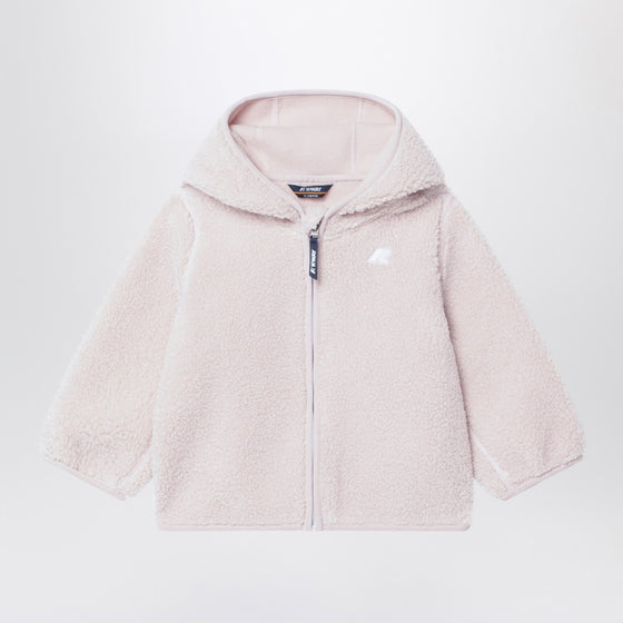 K-Way Pink fleece hoodie