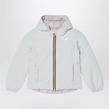  K-Way Reversible Lily Thermo jacket in gardenia white/pink
