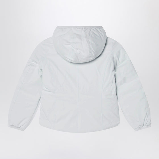 K-Way Reversible Lily Thermo jacket in gardenia white/pink