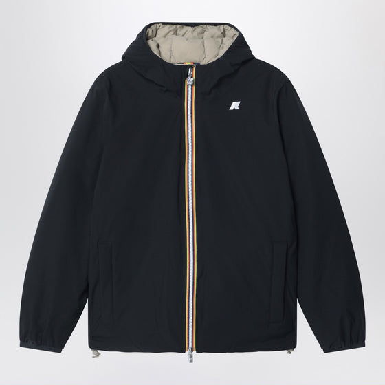 K-Way Reversible Jack jacket in black/green