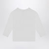 KENZO White cotton T-shirt with logo