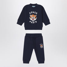  KENZO Two-piece navy blue tracksuit with logo