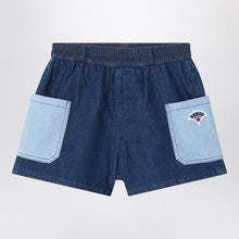  KENZO Blue denim shorts