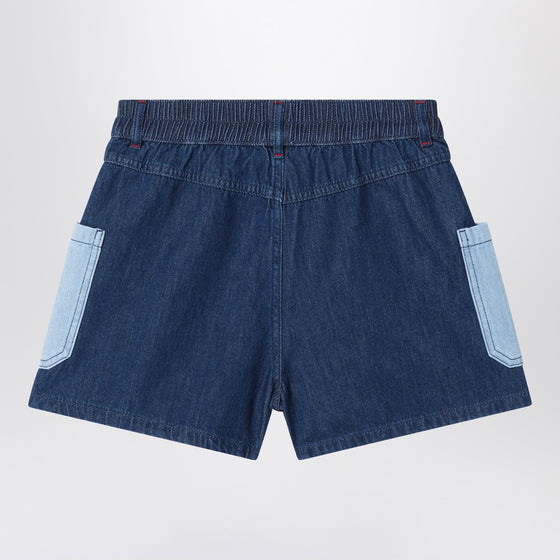 KENZO Blue denim shorts