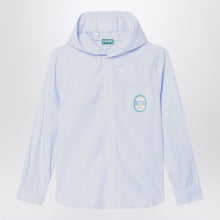  KENZO Hooded striped shirt in cotton