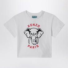  KENZO White t-shirt with printed logo