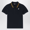 K-Way Jude blue polo in cotton piqué