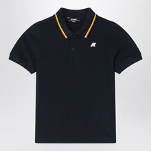  K-Way Jude blue polo in cotton piqué