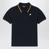 K-Way Jude blue polo in cotton piquÃ&copy;