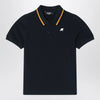 K-Way Jude blue polo in cotton piqué